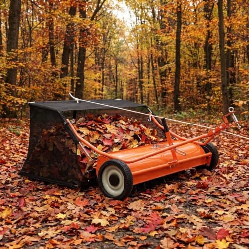 Tow behind lawn - lawn, sweeper