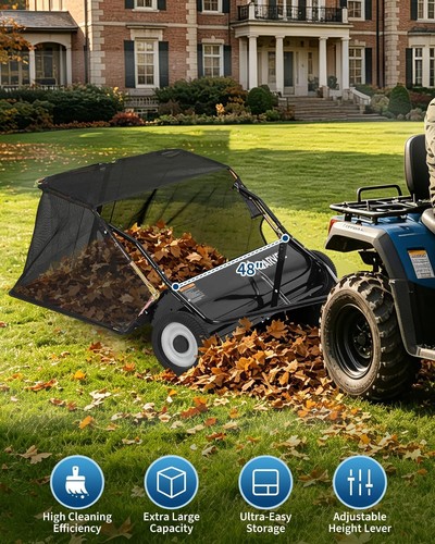 Inch tow behind - inch, leaf